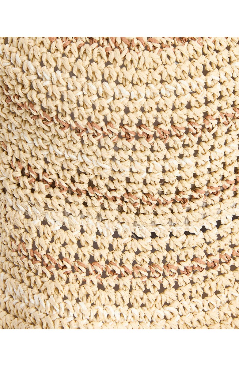 Barbour Kelley Straw Cloche Hat, Alternate, color, Natural
