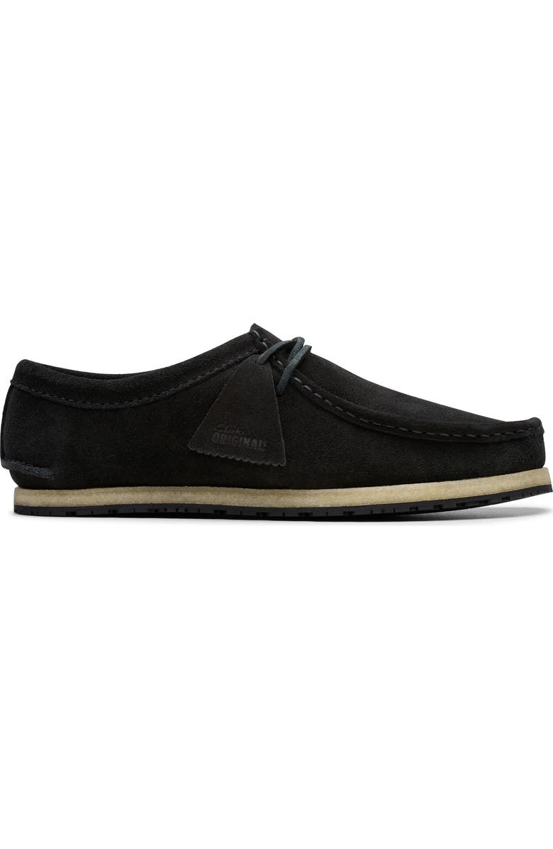 Clarks<sup>®</sup> Godney Boat Shoe, Alternate, color, Black Sde