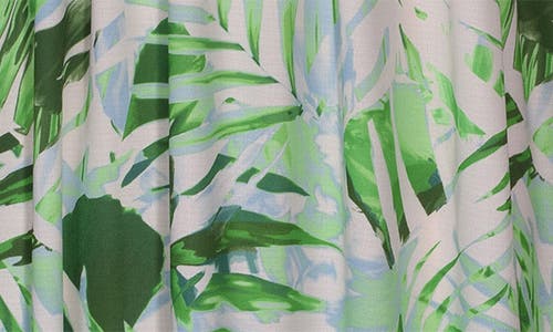 Shop Iris & Ivy Kids' Tropical Leaf Tiered Maxi Dress