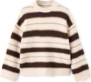 MANGO Nuevayol Stripe Sweater