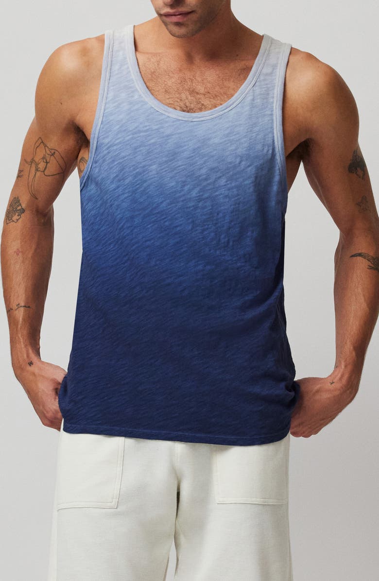 ATM Anthony Thomas Melillo Ombré Cotton Slub Tank, Main, color, 