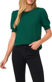 CeCe Puff Sleeve Sweater