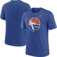Nike Men's Nike Heather Royal Florida Gators Blitz Legacy Primary Tri-Blend T-Shirt