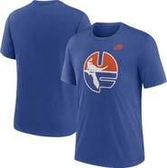 Nike Men's Nike Heather Royal Florida Gators Blitz Legacy Primary Tri-Blend T-Shirt