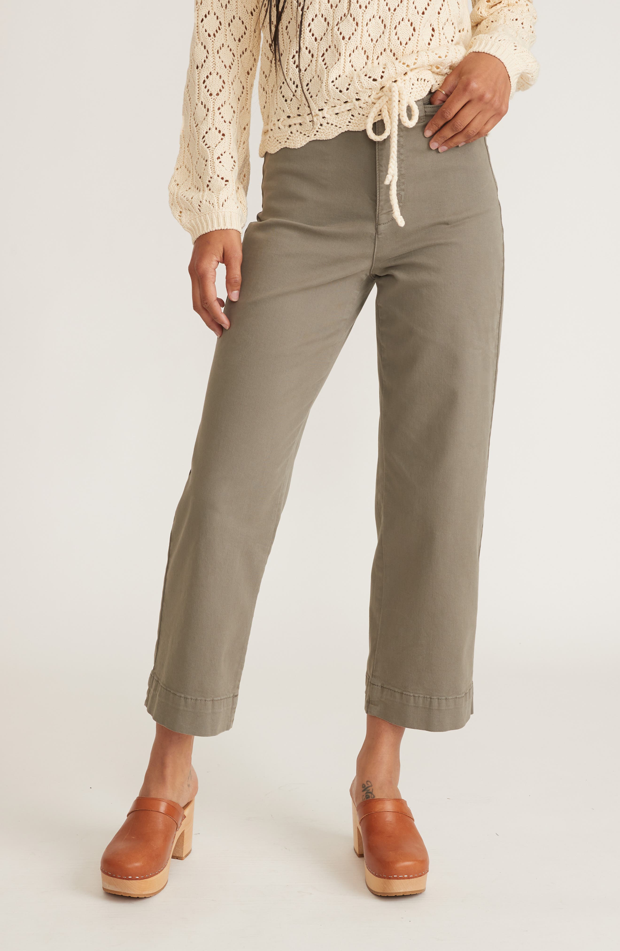 Bridget Wide Leg Crop Pants