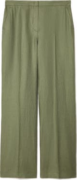 Marina Rinaldi Canapa Linen Wide Leg Pants