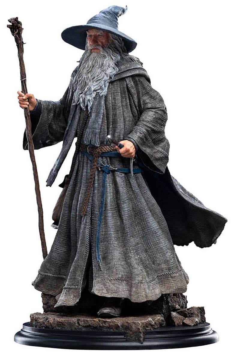 Lord Of The Rings Gandalf The Grey Pilgrim Statue, Alternate, color, Multicolor