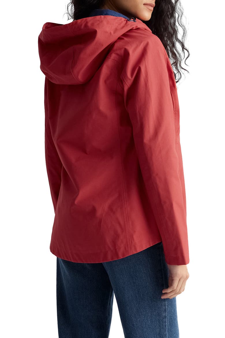 Waterway Hooded Waterproof Jacket, Alternate, color, CINDER