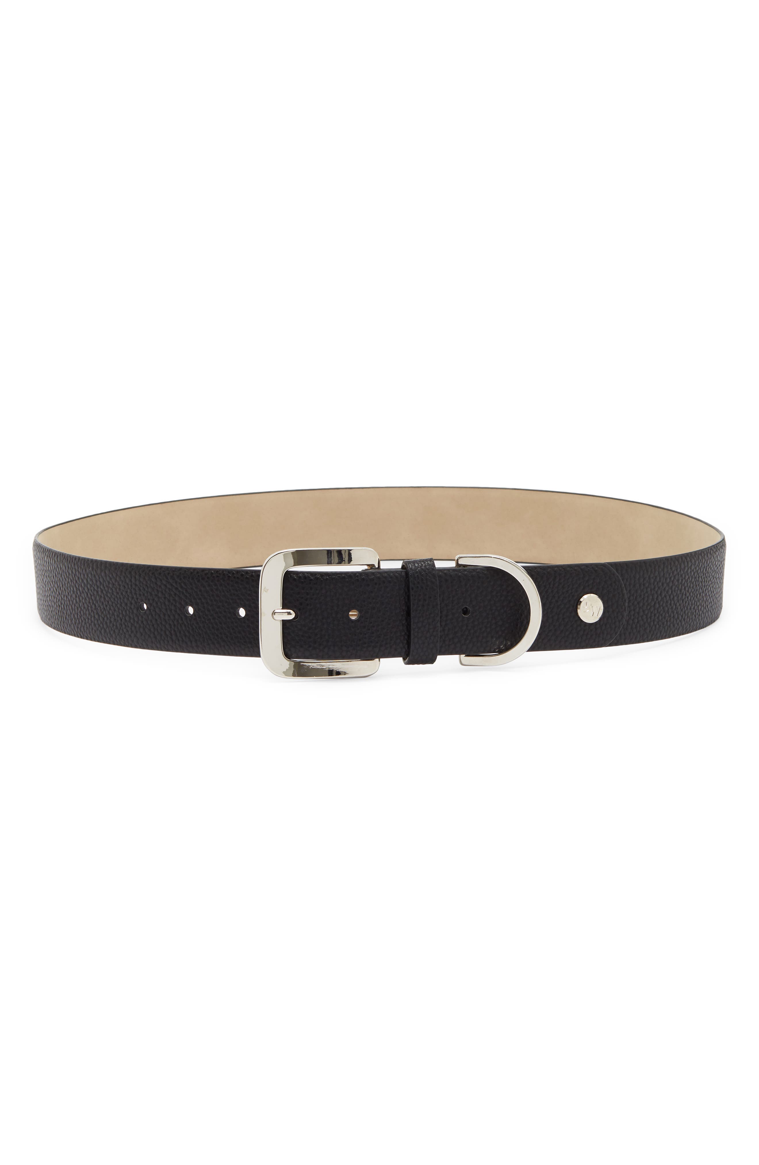Pebbled Wide Belt