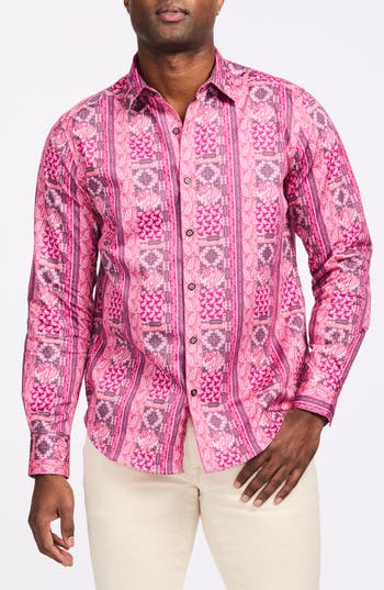 Robert Graham Kedron Cotton Button-up Shirt