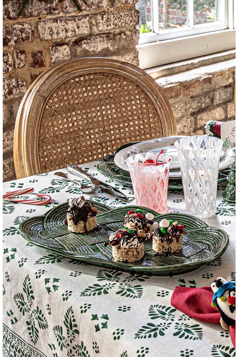 Le Panier Mystic Knot Hostess Tray, Alternate, color, BASIL