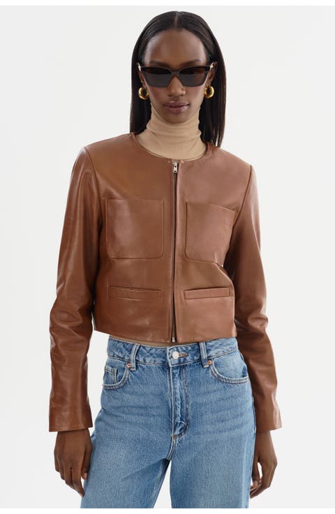 LINETTE | Leather Jacket