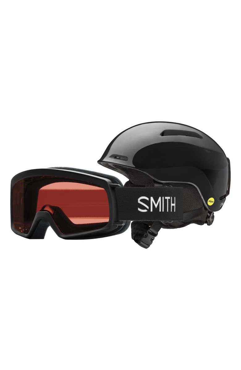 Smith Kids' Glide Jr. Snow Helmet with MIPS & Rascal Snow Goggles Set, Main, color, 