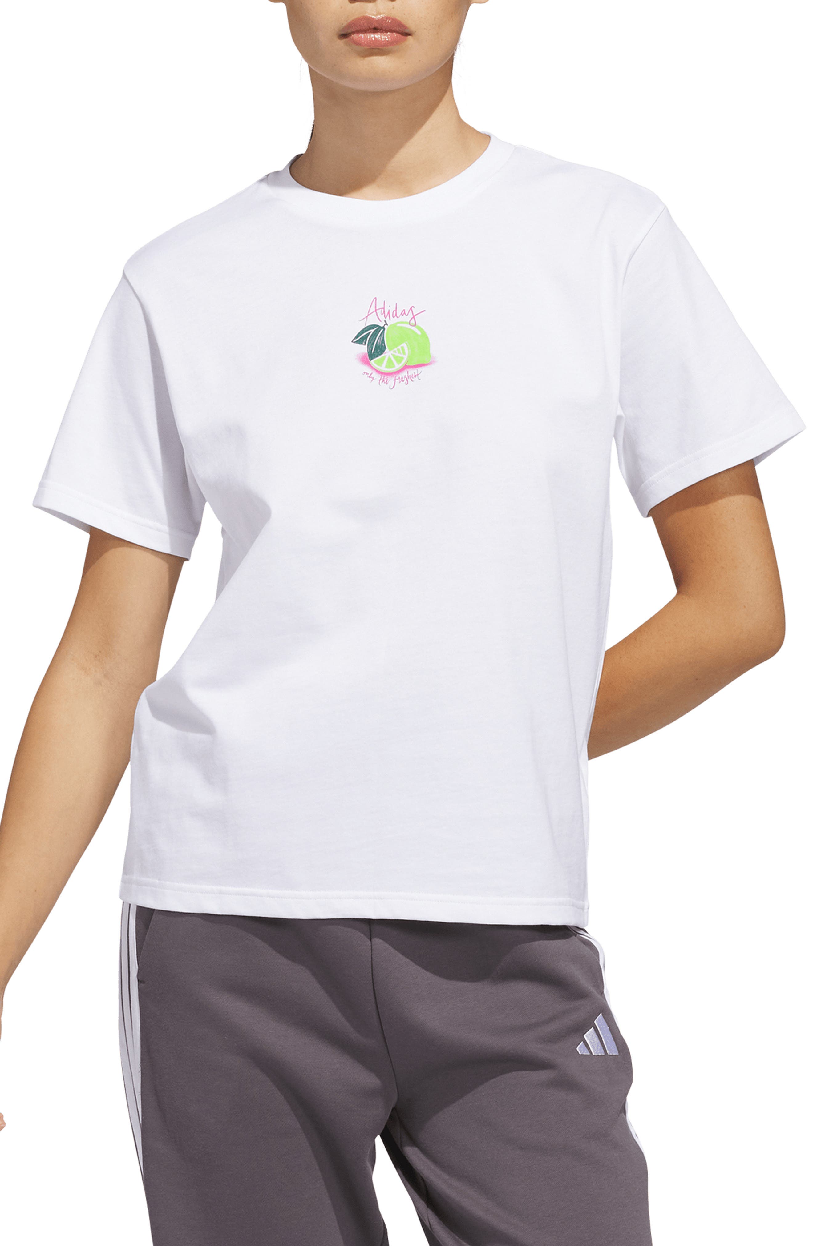 adidas The Limoncello Cotton Graphic T-Shirt