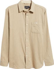 Pendleton Fremont Solid Flannel Button-Up Shirt