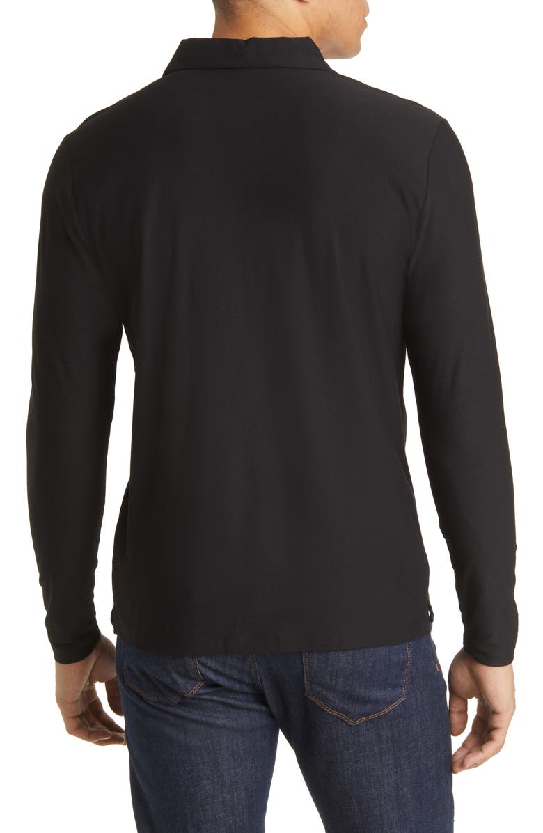 Robert Barakett Hickman Long Sleeve Polo, Alternate, color, 