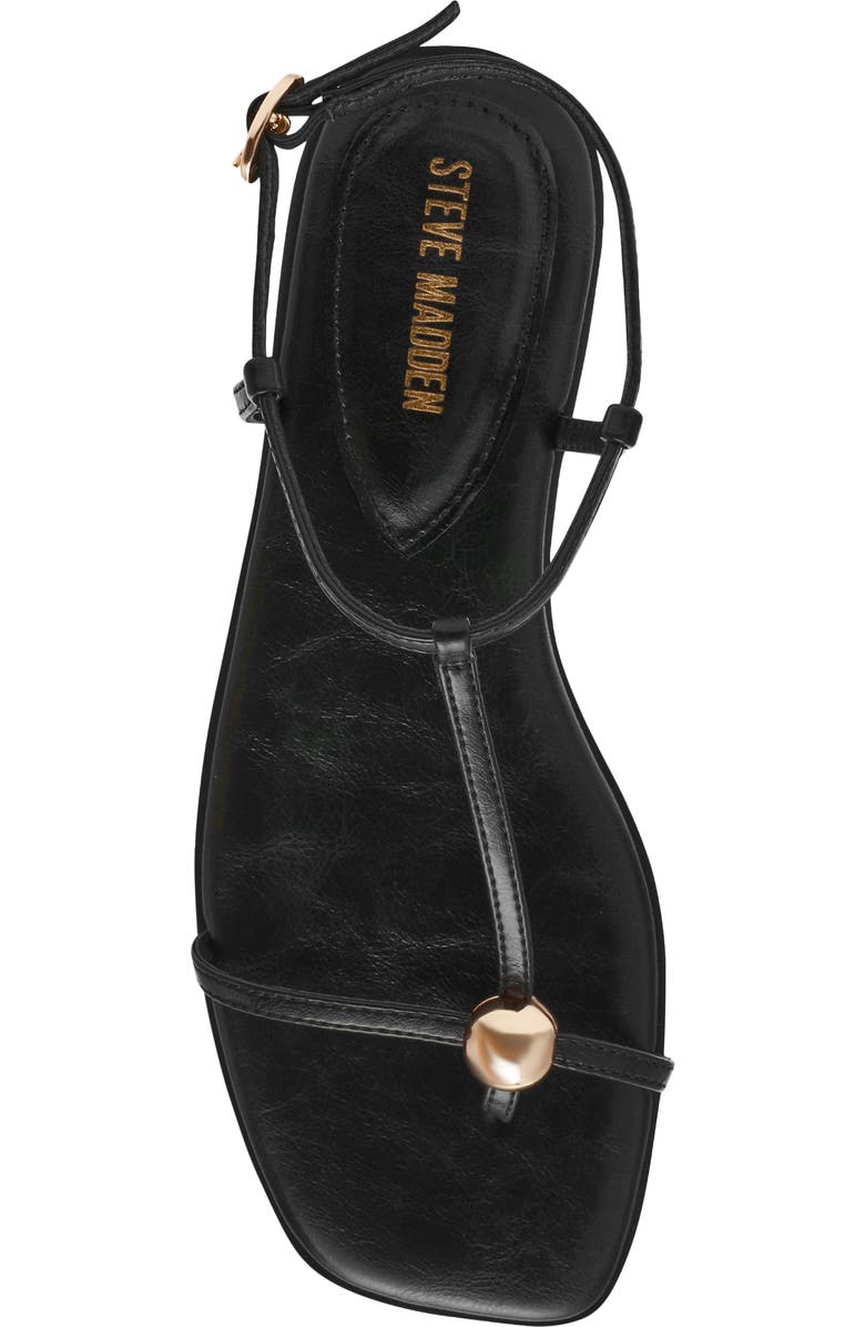 Steve Madden Ritzy Thong Sandal, Alternate, color, Black