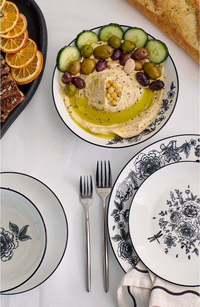 Stone Lain Esme Porcelain 16-Piece Dinnerware Set, Alternate, color, 