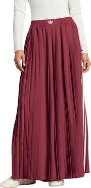 adidas Originals Pleated Wide Leg Track Pants