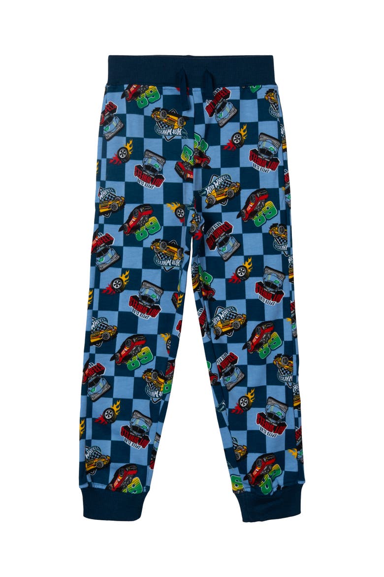 2-Pack Racing Fleece Jogger Pants, Alternate, color, Charcoal Navy