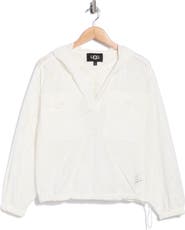 UGG® Jessamine Eyelet Hooded Pullover