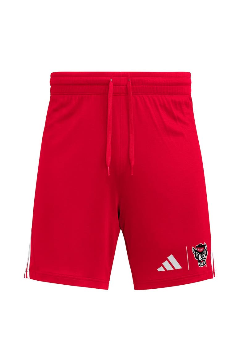 Men's adidas Red NC State Wolfpack AEROREADY 7" Shorts, Alternate, color, Red