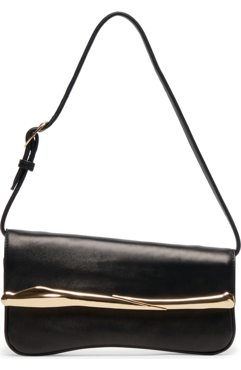 Dolce Vita Slanted Baguette Shoulder Bag, Main, color,