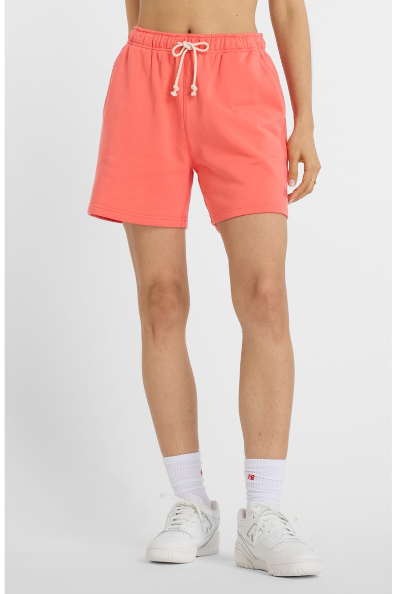 French Terry Shorts, Main, color, RED
