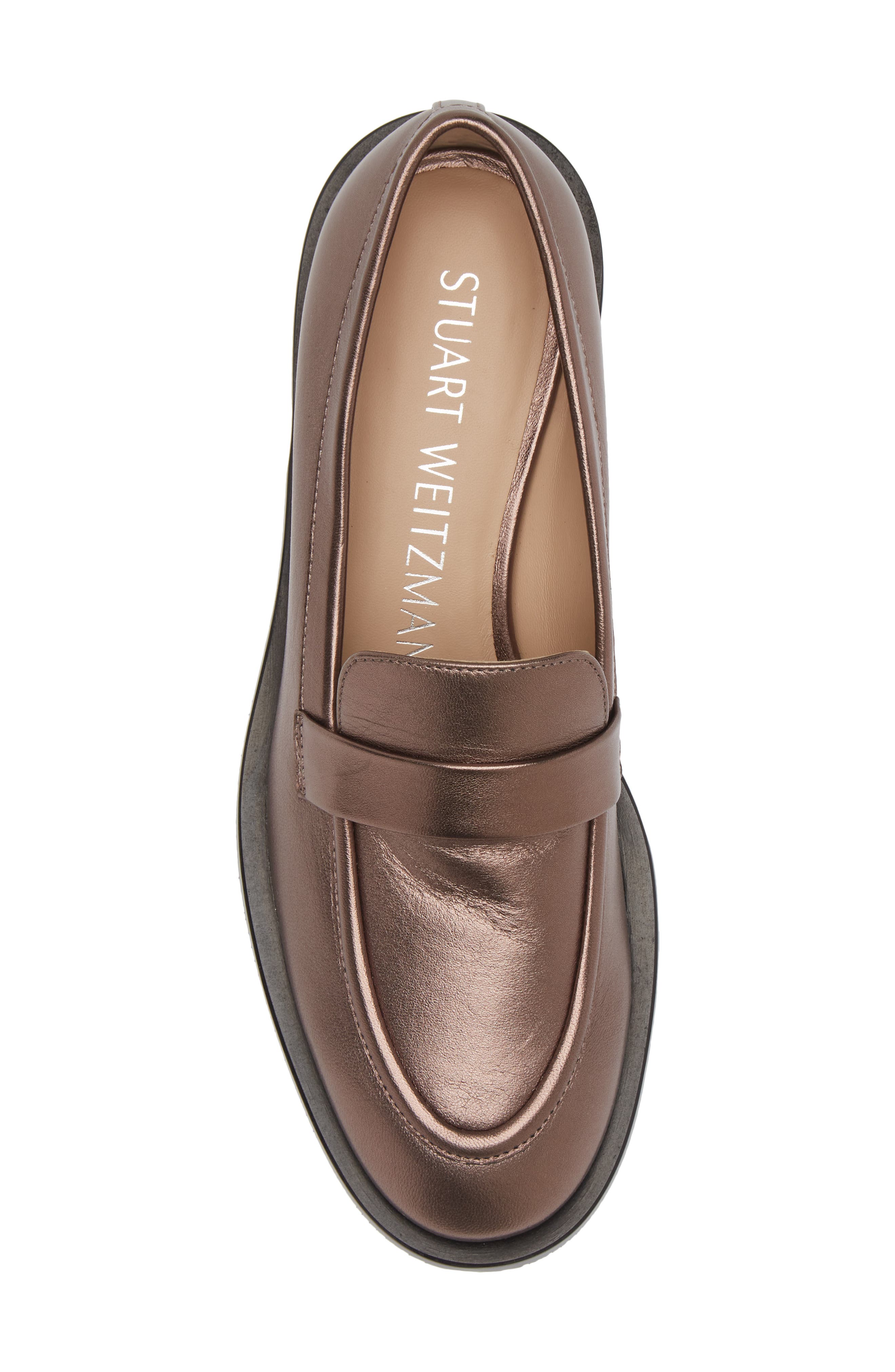 Stuart Weitzman Palmer Loafer, Alternate, color, Pyrite