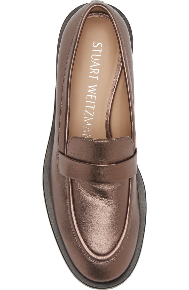 Stuart Weitzman Palmer Loafer, Alternate, color, Pyrite