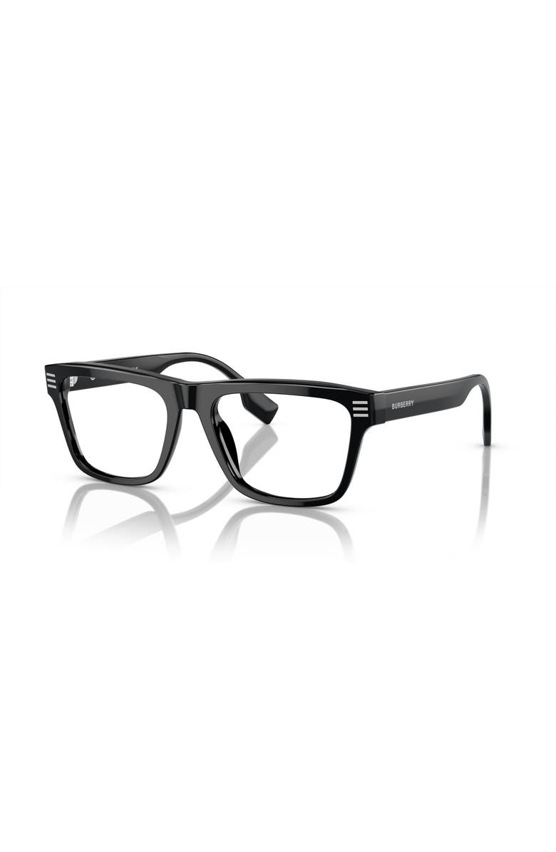 Burberry 55mm Square optical glasses, Main, color, Black