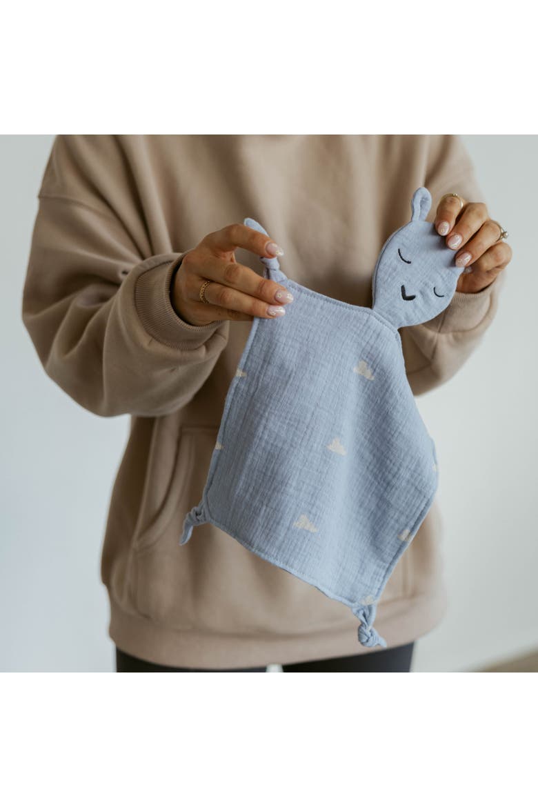 Muslin Lovey, Alternate, color, Windy