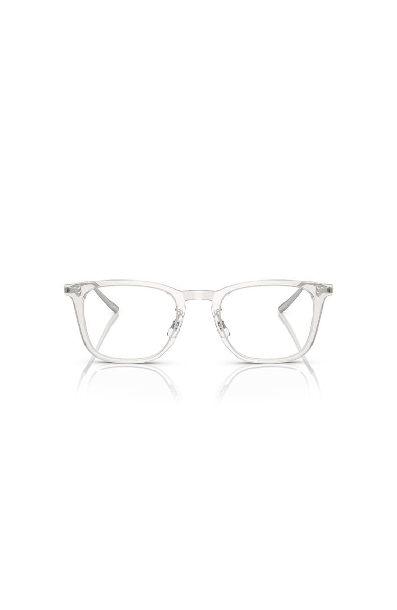 Oliver Peoples 49mm Rectangle optical glasses, Alternate, color, Grey