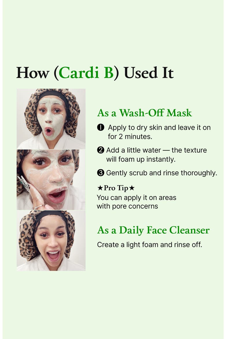Green Tomato Clay Mask Cleanser, Alternate, color, NO COLOR
