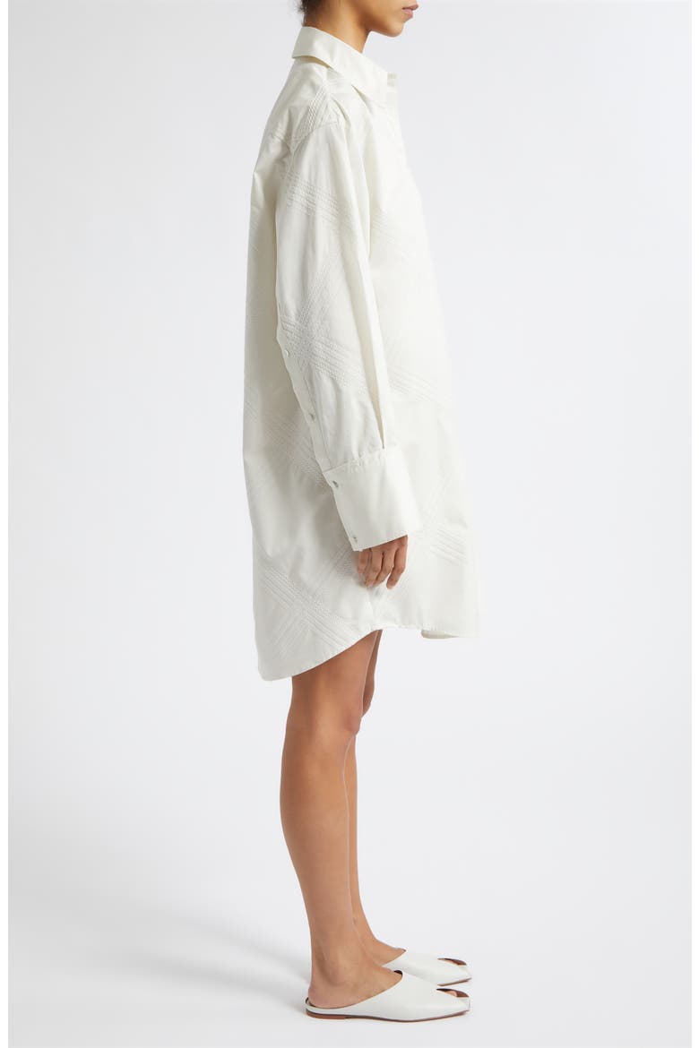 Piper Long Sleeve Shirtdress, Alternate, color, BONE/ BONE