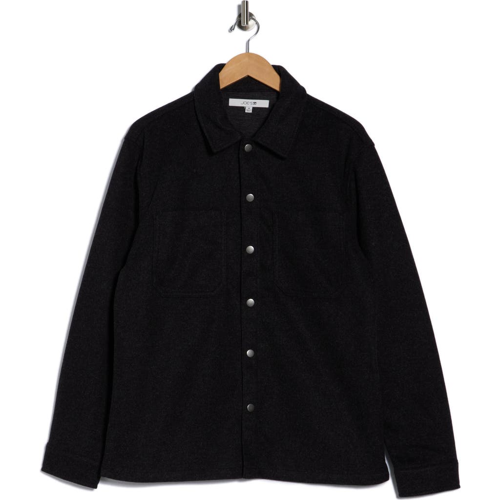 Joe's Shirt Jacket In Black