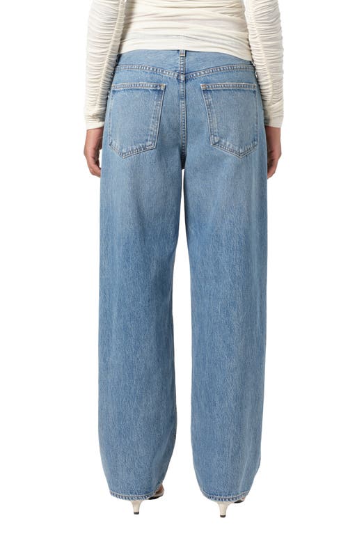 Agolde Henson Mid Rise Baggy Jeans In Intuition