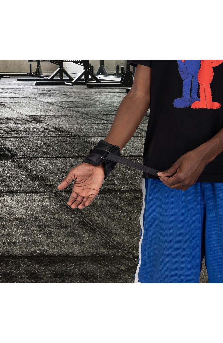 MIND READER 1lb Adjustable Ankle & Wrist Weights, Alternate, color, 