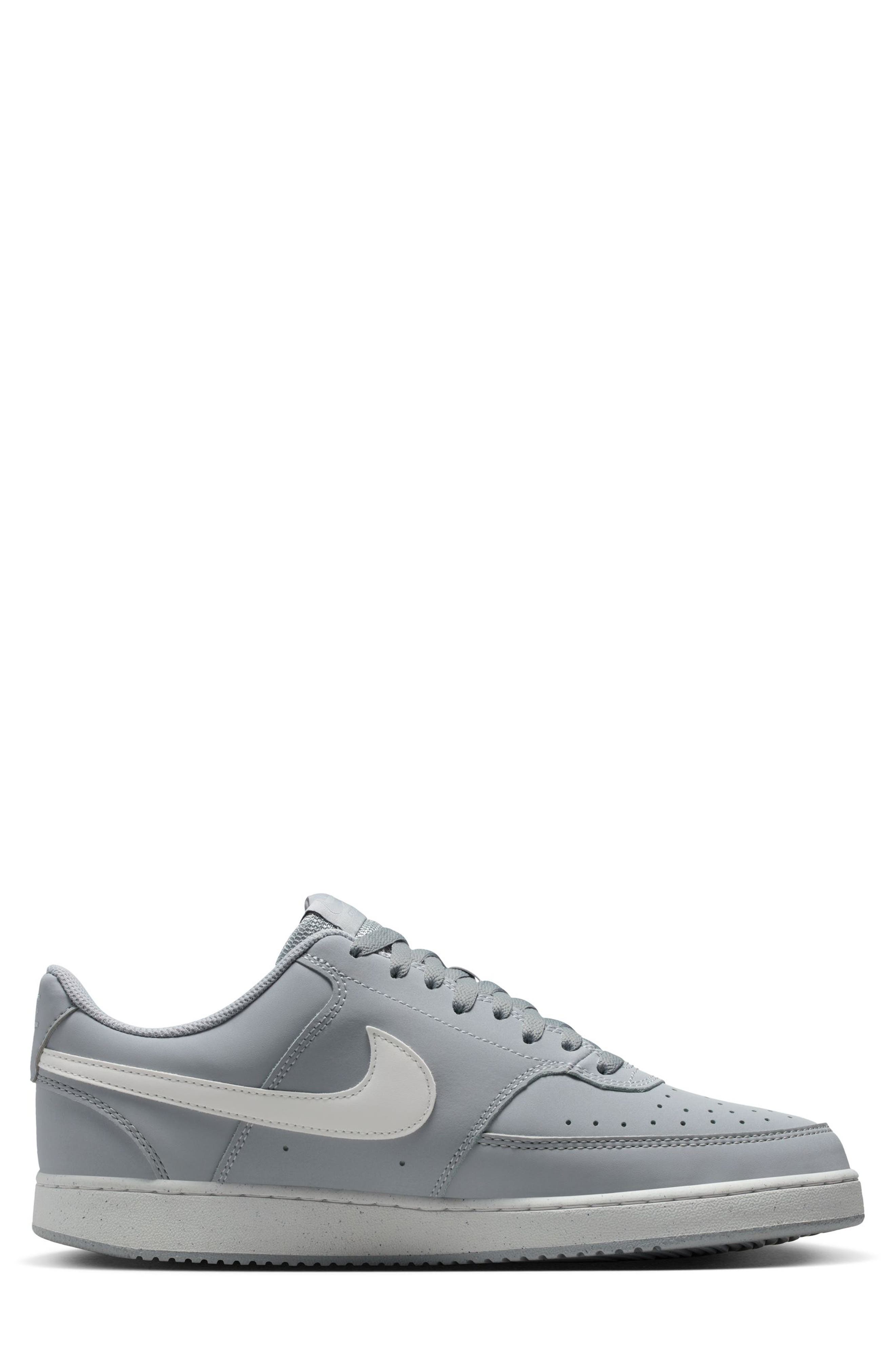 Nike Court Vision Low V2 Sneaker, Alternate, color, Wolf Grey/ Summit White