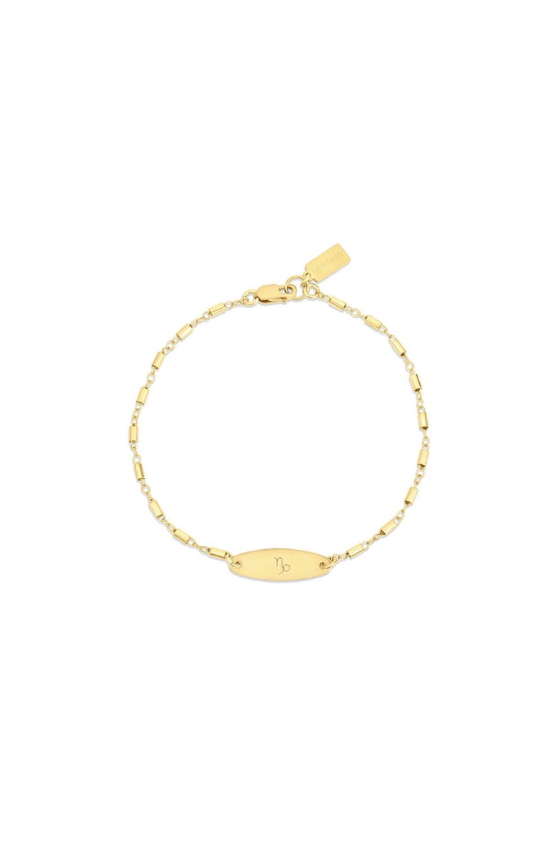 Set & Stones Zodiac Sign Bracelet, Main, color, Gold / Capricorn