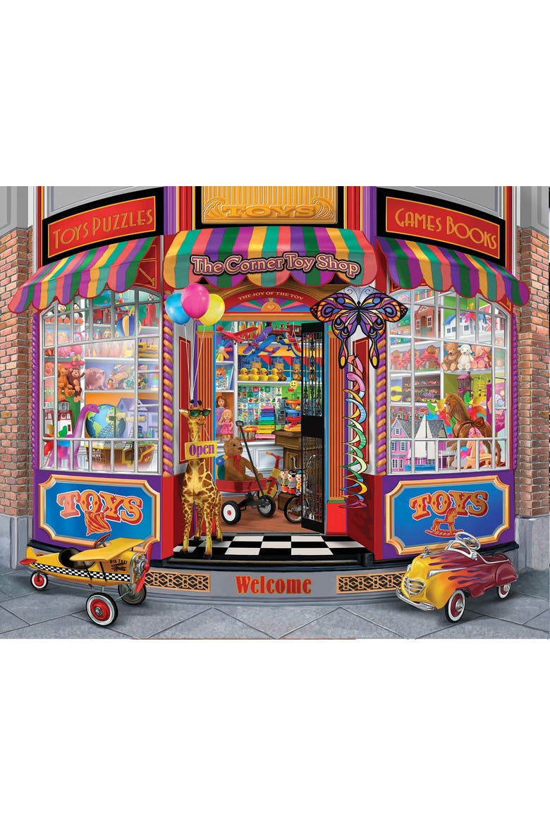 The Corner Toy Shop 300 piece Jigsaw Puzzle for Adults, Alternate, color, Multicolor