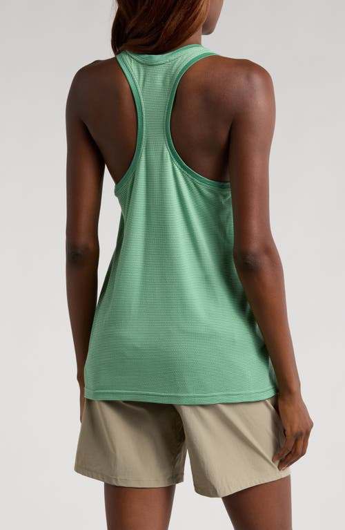 Smartwool Active Mesh Racerback Tank In Zen Green