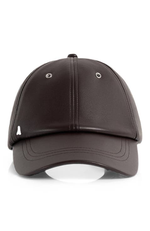 Lou Leather Cap