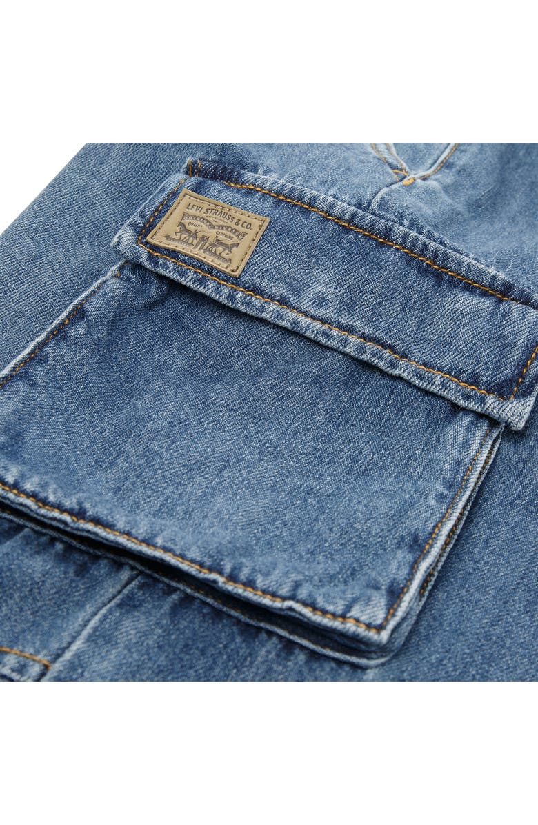 Levi's<sup>®</sup> Kids' Denim Cargo Parachute Pants, Alternate, color, Goldenrod