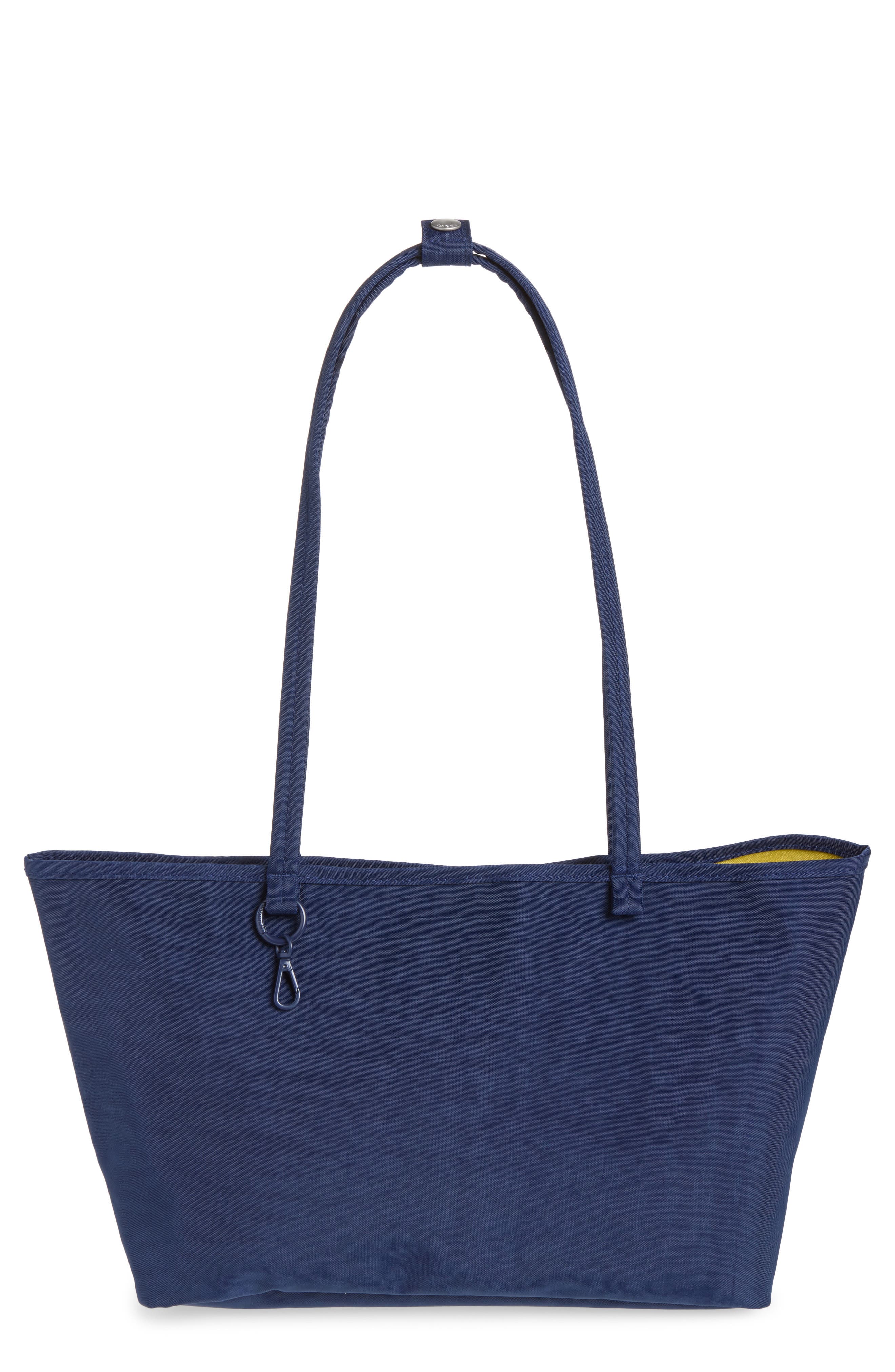 Medium Nylon Reversible Tote, Main, color, NAVY MIX