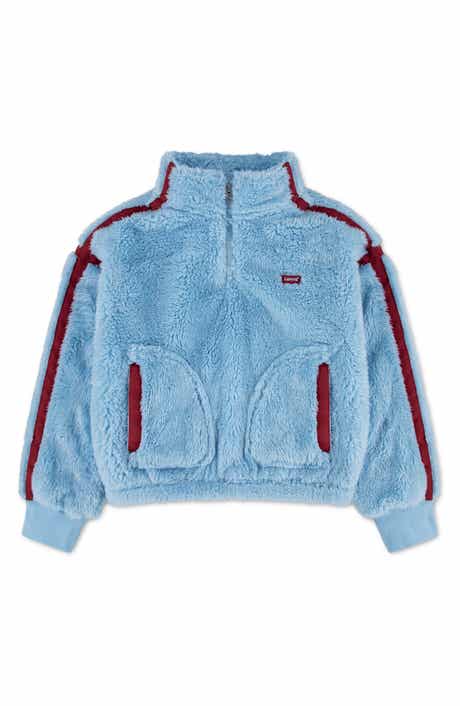 Kids' High-Pile Fleece Half Zip Pullover
