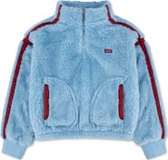 Levi's Kids' High-Pile Fleece Half Zip Pullover