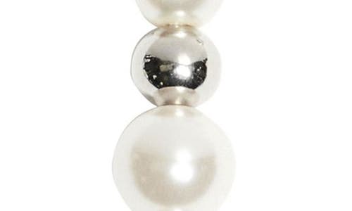 Shop Justine Clenquet 3-pack Yoko Imitation Pearl Hair Clips
