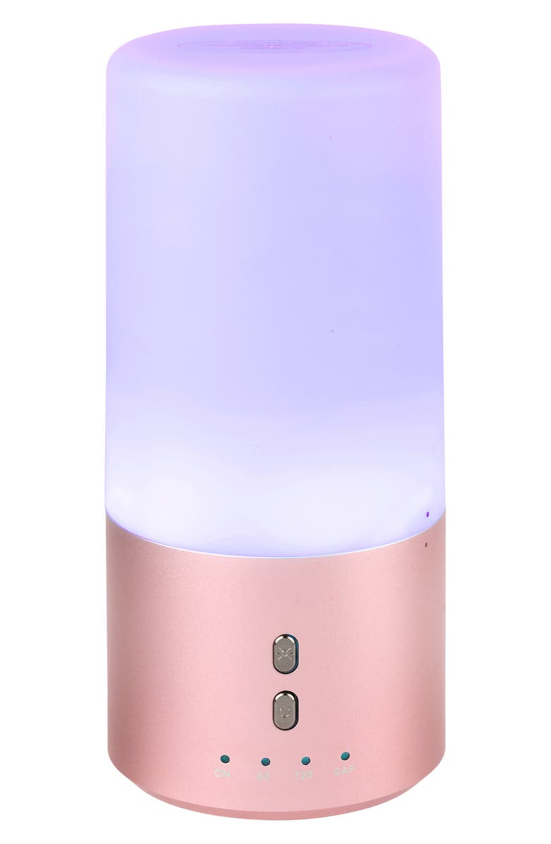 VIVITAR Rose Gold Aluminum Alloy Ultrasonic Diffuser, Main, color, 
