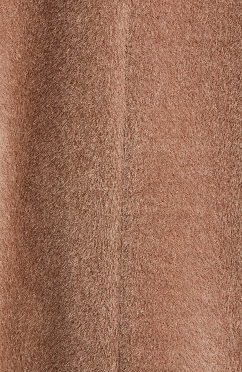 Brunello Cucinelli Double Breasted Alpaca Blend Coat, Alternate, color, 